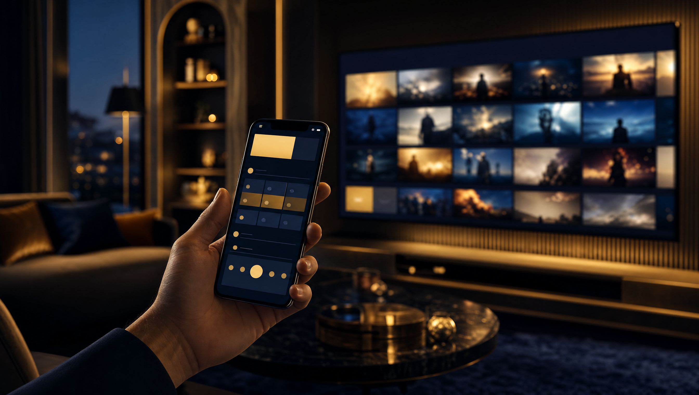 IPTV Smarters Pro app running a Strong 8K Xtream Codes login on a UK smart TV in 4K